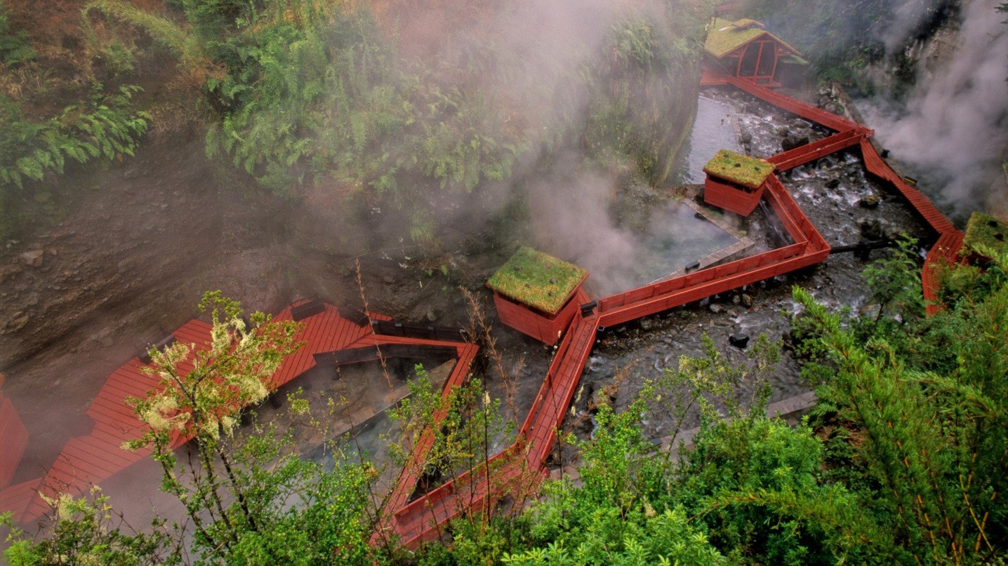 億伽溫泉-Termas Geométricas溫泉：人間仙境般的山谷溫泉